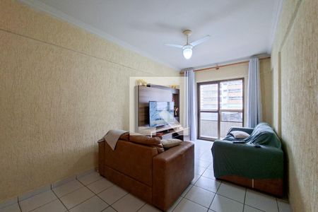 Sala de apartamento para alugar com 2 quartos, 77m² em Vila Tupi, Praia Grande