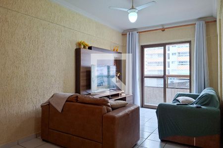 Sala de apartamento para alugar com 2 quartos, 77m² em Vila Tupi, Praia Grande