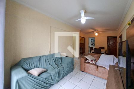 Sala de apartamento para alugar com 2 quartos, 77m² em Vila Tupi, Praia Grande