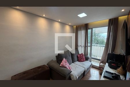 Sala - Sala de Jantar de apartamento à venda com 2 quartos, 50m² em Vila Homero Thon, Santo André