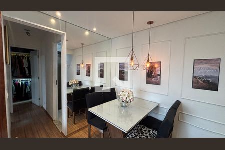 Sala - Sala de Jantar de apartamento à venda com 2 quartos, 50m² em Vila Homero Thon, Santo André