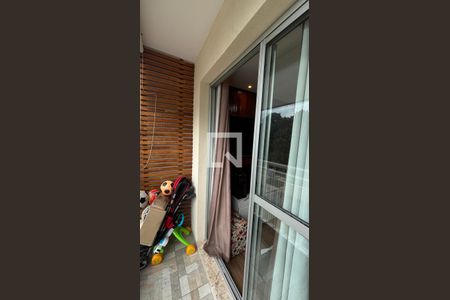 Sala - Sala de Jantar Varanda de apartamento à venda com 2 quartos, 50m² em Vila Homero Thon, Santo André