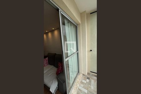 Sala - Sala de Jantar Varanda de apartamento à venda com 2 quartos, 50m² em Vila Homero Thon, Santo André