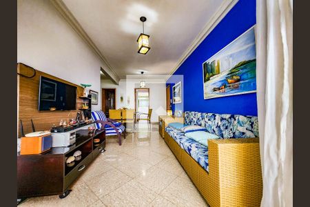 Sala de apartamento para alugar com 2 quartos, 86m² em Vila Valenca, São Vicente