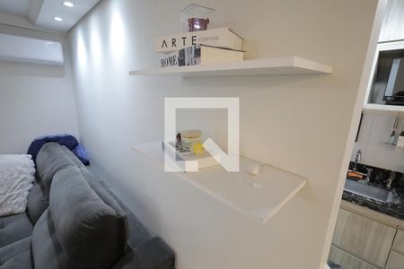 Sala de apartamento à venda com 2 quartos, 53m² em Casa Branca, Santo André