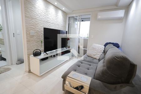 Sala de apartamento à venda com 2 quartos, 53m² em Casa Branca, Santo André