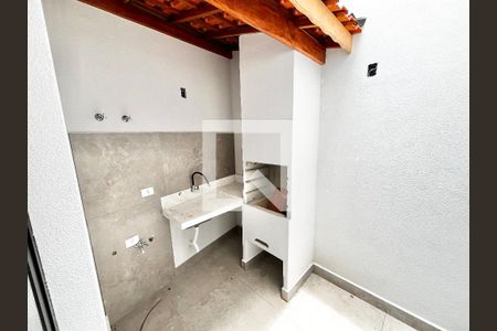 Área comum - Churrasqueira/Quintal de casa para alugar com 2 quartos, 70m² em Vila Guaca, São Paulo