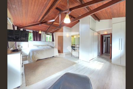 Quarto Suíte Master de casa de condomínio para alugar com 4 quartos, 290m² em Retiro do Chale, Brumadinho