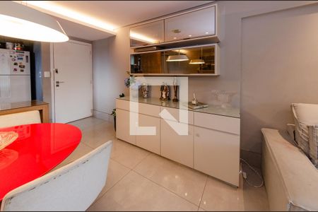 Sala de apartamento para alugar com 3 quartos, 77m² em Grajaú, Belo Horizonte