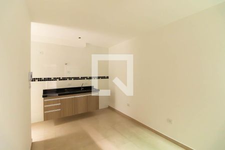 Sala e Cozinha de casa de condomínio à venda com 2 quartos, 46m² em Jardim São Paulo, São Paulo