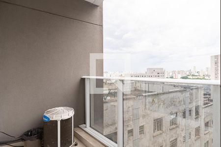 Varanda do Quarto de kitnet/studio para alugar com 1 quarto, 23m² em Sé, São Paulo