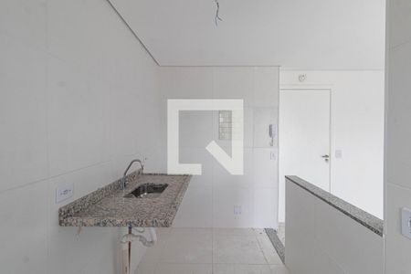 Sala/Cozinha/Área de Serviço de apartamento à venda com 2 quartos, 42m² em Cidade Antônio Estêvão de Carvalho, São Paulo