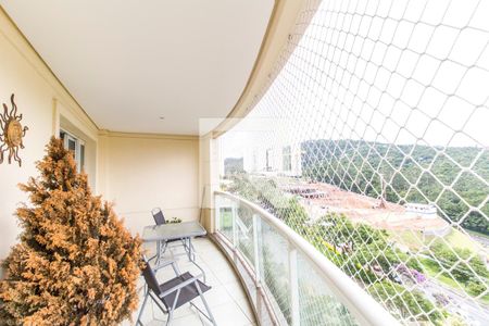 Varanda gourmet de apartamento para alugar com 3 quartos, 133m² em Tamboré, Santana de Parnaíba