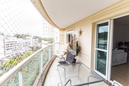 Varanda gourmet de apartamento para alugar com 3 quartos, 133m² em Tamboré, Santana de Parnaíba