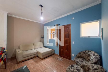 Sala de casa de condomínio para alugar com 1 quarto, 70m² em Balneario Esmeralda, Praia Grande