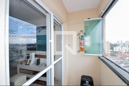 Varanda da Sala de apartamento à venda com 2 quartos, 60m² em Jd. Sao Judas Tadeu, Guarulhos