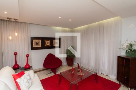 Sala de estar 2 de casa de condomínio à venda com 4 quartos, 361m² em Paquetá, Belo Horizonte