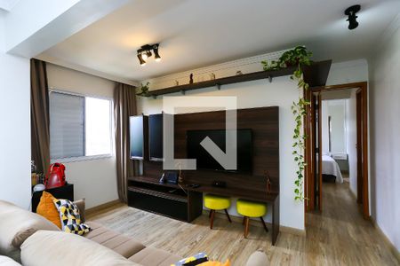 sala de apartamento para alugar com 2 quartos, 60m² em Jardim Caner, Taboão da Serra