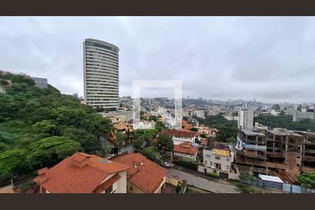 Varanda da Sala de apartamento para alugar com 4 quartos, 210m² em Santa Lúcia, Belo Horizonte