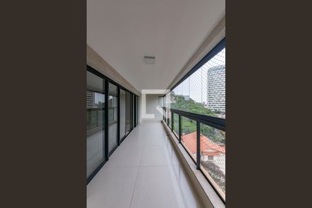 Varanda da Sala de apartamento para alugar com 4 quartos, 210m² em Santa Lúcia, Belo Horizonte