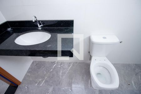 Banheiro da Suíte de casa à venda com 3 quartos, 125m² em Tres Barras, Contagem