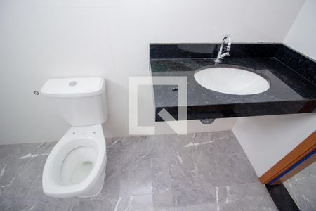 Banheiro da Suíte de casa à venda com 3 quartos, 125m² em Tres Barras, Contagem