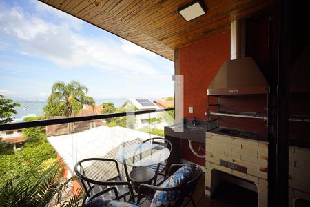 Churrasqueira de kitnet/studio para alugar com 1 quarto, 25m² em Santo Antonio de Lisboa, Florianópolis