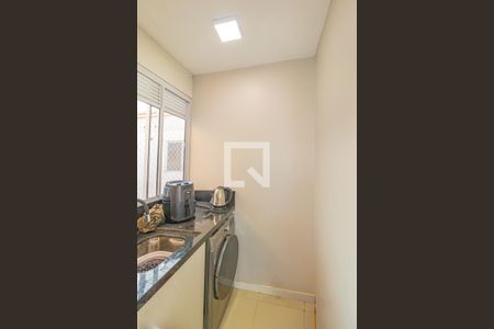 Cozinha e Área de Serviço de apartamento à venda com 2 quartos, 43m² em Mato Grande, Canoas