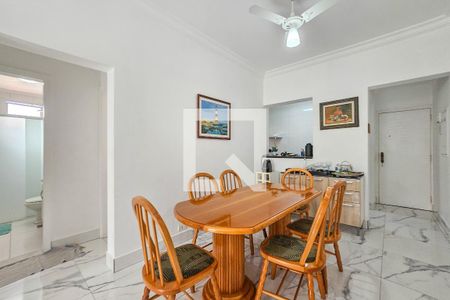 Sala de apartamento para alugar com 2 quartos, 75m² em Jardim Vitoria, Guarujá