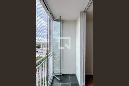 Varanda da Sala de apartamento à venda com 2 quartos, 52m² em Alto do Pari, São Paulo