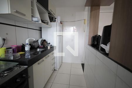Cozinha de apartamento para alugar com 2 quartos, 55m² em Parque Sao Vicente, Santo André