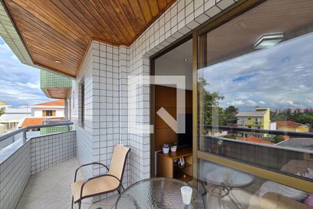 Sacada de apartamento à venda com 3 quartos, 126m² em Anchieta, São Bernardo do Campo