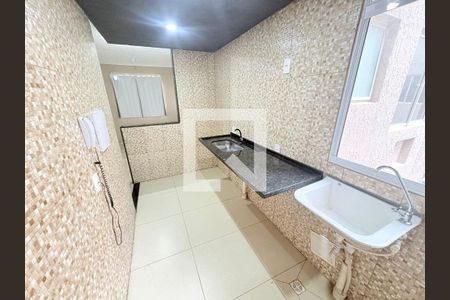 Cozinha de apartamento para alugar com 2 quartos, 41m² em Bangu, Rio de Janeiro