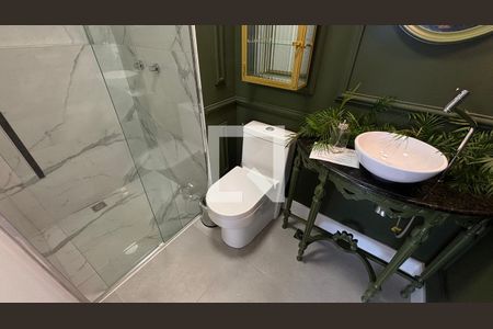 Banheiro de apartamento para alugar com 1 quarto, 36m² em Jardim Jamaica, Santo André