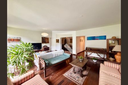 Sala de apartamento para alugar com 4 quartos, 187m² em Gávea, Rio de Janeiro