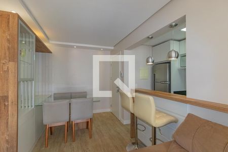 Sala/Cozinha de apartamento para alugar com 2 quartos, 58m² em Centro, Canoas