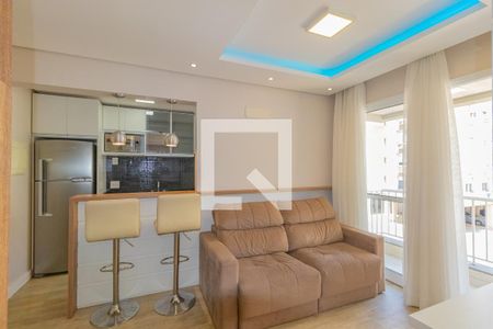 Sala/Cozinha de apartamento para alugar com 2 quartos, 58m² em Centro, Canoas