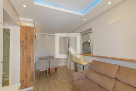 Sala/Cozinha de apartamento para alugar com 2 quartos, 58m² em Centro, Canoas