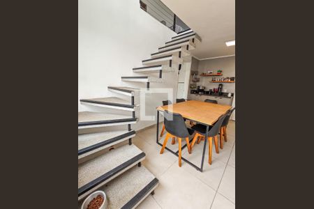 Sala de jantar de apartamento à venda com 2 quartos, 91m² em Parque Sao Vicente, Santo André