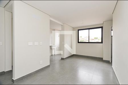 Sala Ambientes de apartamento para alugar com 2 quartos, 52m² em União, Belo Horizonte
