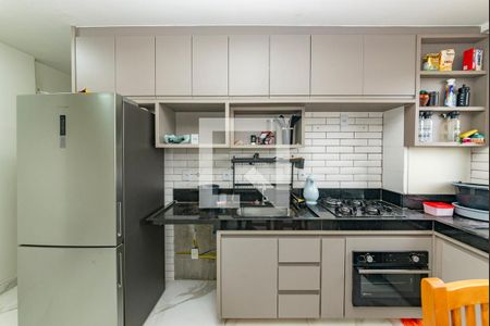 Cozinha de apartamento à venda com 2 quartos, 55m² em Salgado Filho, Belo Horizonte