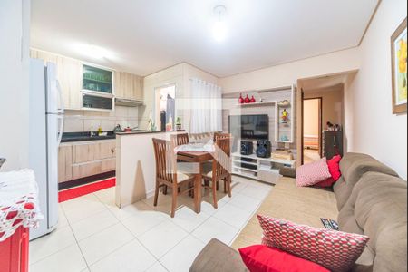 Sala de apartamento à venda com 2 quartos, 50m² em Parque Capuava, Santo André