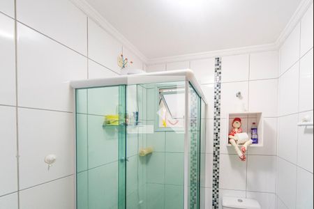 Banheiro de apartamento à venda com 2 quartos, 50m² em Parque Capuava, Santo André