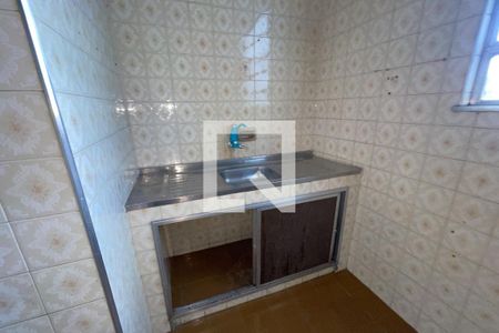 Cozinha de casa para alugar com 1 quarto, 55m² em Engenho do Porto, Duque de Caxias