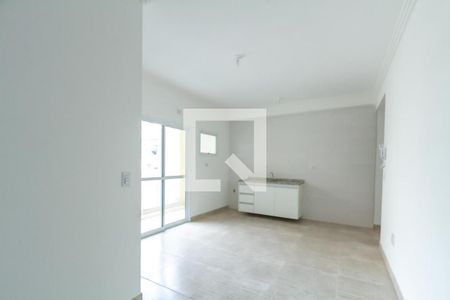 Sala e Cozinha de apartamento à venda com 2 quartos, 51m² em Jardim Copacabana, São Bernardo do Campo