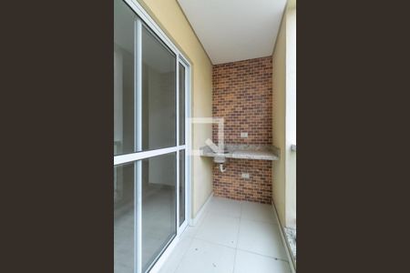 Varanda e Área de Serviço de apartamento à venda com 2 quartos, 51m² em Jardim Copacabana, São Bernardo do Campo