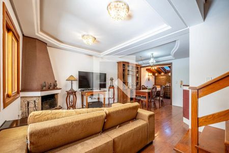Sala de casa de condomínio à venda com 2 quartos, 175m² em Jardim Isabel, Porto Alegre