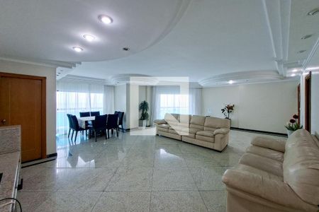 Sala de apartamento para alugar com 5 quartos, 280m² em Guilhermina, Praia Grande
