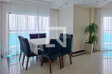 Sala de apartamento para alugar com 5 quartos, 280m² em Guilhermina, Praia Grande