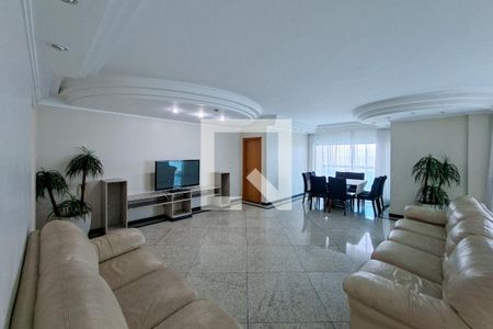 Sala de apartamento para alugar com 5 quartos, 280m² em Guilhermina, Praia Grande